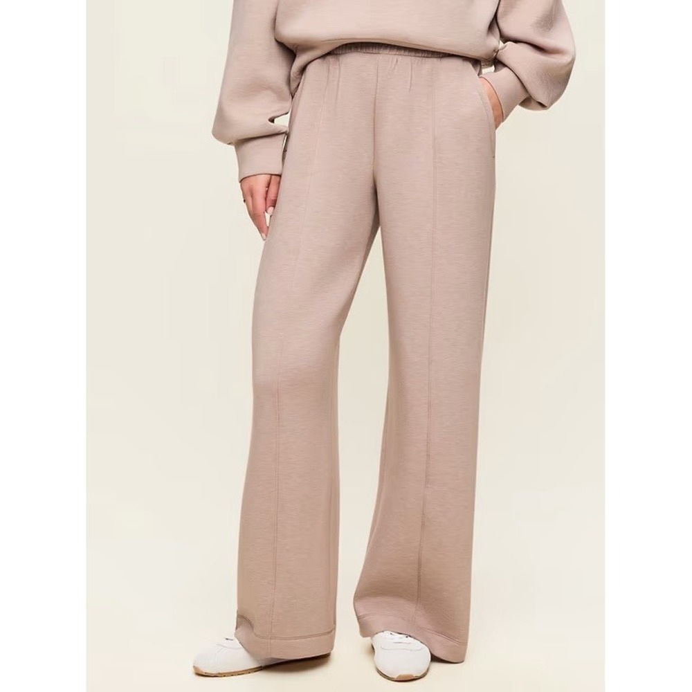 Old Navy High-Waisted Bounce Fleece Wide-Leg Sweatpants NWT PETITE SIZE M